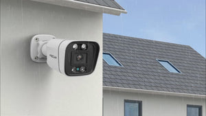 Foscam V8EP 8MP UHD POE IP Bullet Camera with Sound and Light Alarm