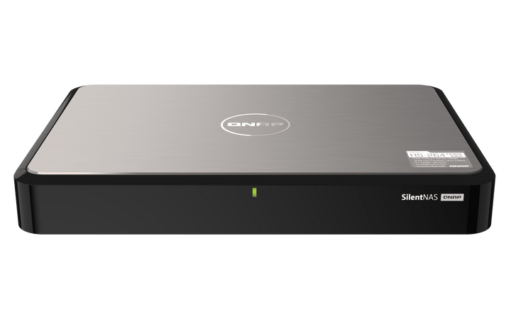 QNAP HS - 264 2 - Bay 2.5GbE/10GbE HDMI Fanless Silent NASBook - ACE Peripherals