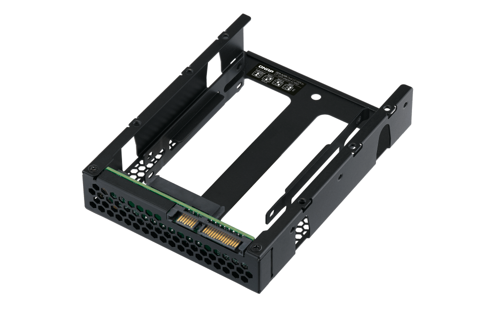 QNAP QDA - A2AR Two 2.5 - inch SATA Drives in 3.5 - inch SATA Drive Bay with RAID Support - ACE Peripherals