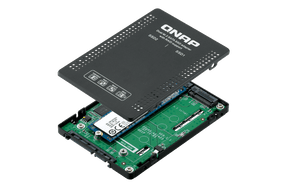 QNAP QDA - A2MAR Two M.2 SATA SSDs in 2.5 - inch SATA Drive Bay with RAID Support - ACE Peripherals