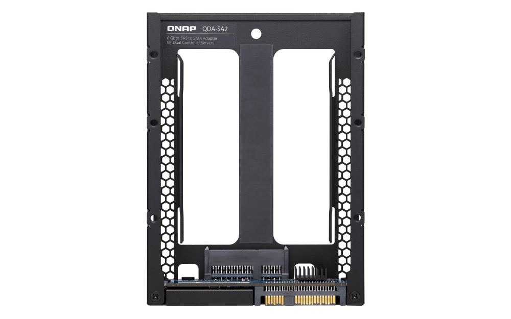 QNAP QDA - SA2 6Gbps 2.5 - inch SATA SSD to 3.5 - inch SAS Drive Adapter - ACE Peripherals