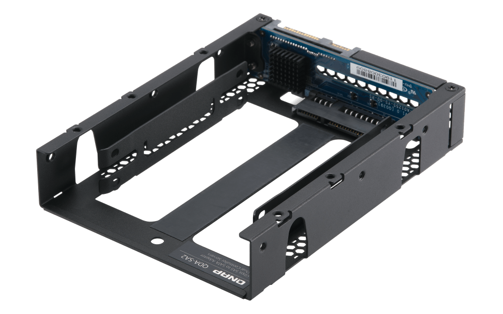 QNAP QDA - SA2 6Gbps 2.5 - inch SATA SSD to 3.5 - inch SAS Drive Adapter - ACE Peripherals