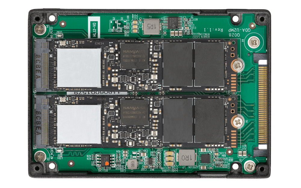 QNAP QDA - U2MP M.2 PCIe NVMe SSD to U.2 PCIe NVMe SSD Drive Bay Adapter - ACE Peripherals