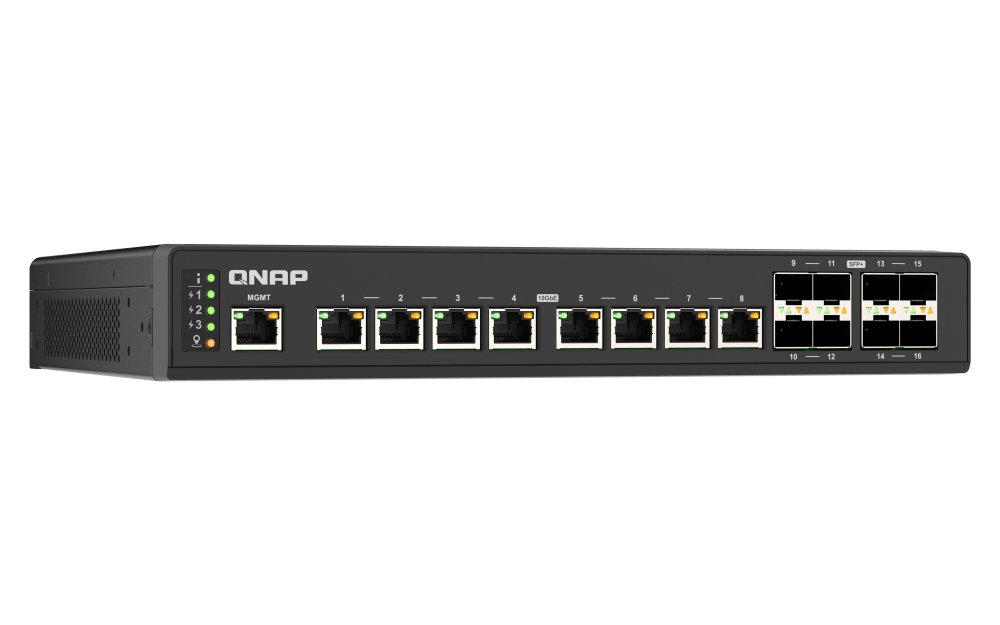 QNAP QSW - IM3216 - 8S8T 16 - Port 10GbE Industrial Managed Switch - ACE Peripherals