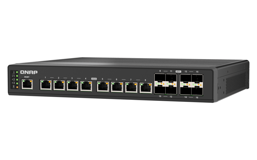QNAP QSW - IM3216 - 8S8T 16 - Port 10GbE Industrial Managed Switch - ACE Peripherals