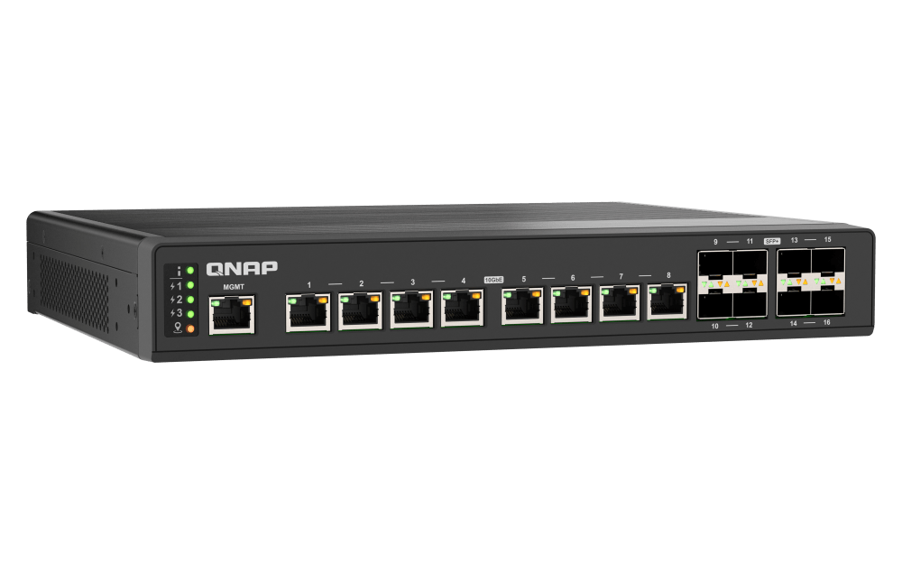 QNAP QSW - IM3216 - 8S8T 16 - Port 10GbE Industrial Managed Switch - ACE Peripherals