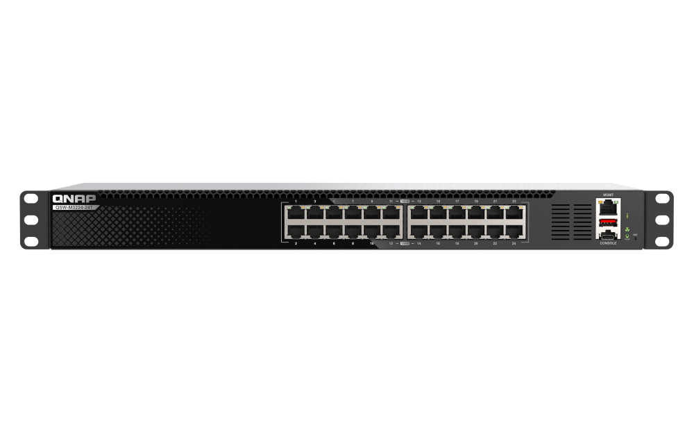 QNAP QSW - M3224 - 24T 24 - Port 10GbE L3 Managed Switch - ACE Peripherals