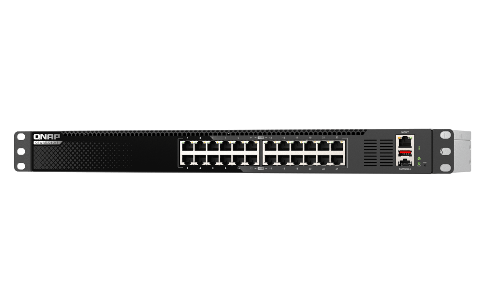 QNAP QSW - M3224 - 24T 24 - Port 10GbE L3 Managed Switch - ACE Peripherals