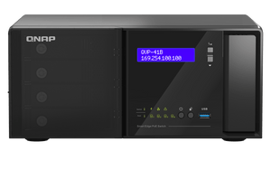QNAP QVP - 41B 4 - Bay 2.5GbE Surveillance HDMI NVR with 16 - Port POE+ Switch - ACE Peripherals