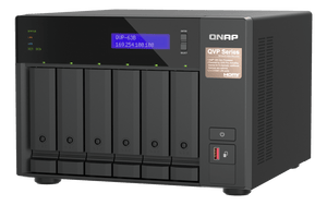 QNAP QVP - 63B 6 - Bay Dual 2.5GbE Surveillance HDMI NVR - ACE Peripherals