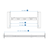 QNAP Rail Kit C01/B01/B02/A02-90/A03-57/E02/E03/S01 - ACE Peripherals