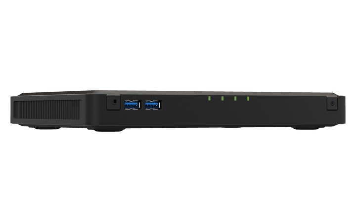 QNAP TBS - 464 4 - Bay 2.5GbE/5GbE HDMI NVMe SSD All - Flash NASBook - ACE Peripherals