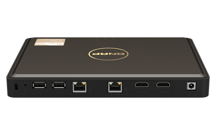 QNAP TBS - 464 4 - Bay 2.5GbE/5GbE HDMI NVMe SSD All - Flash NASBook - ACE Peripherals