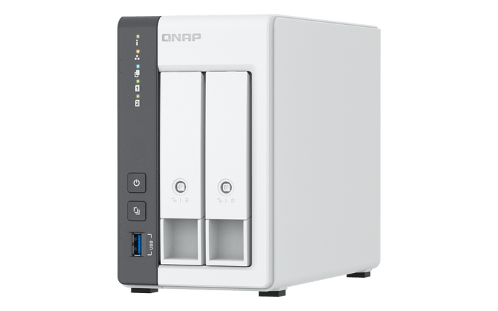 QNAP TS - 216G 2 - Bay 2.5GbE AI Tower NAS - ACE Peripherals