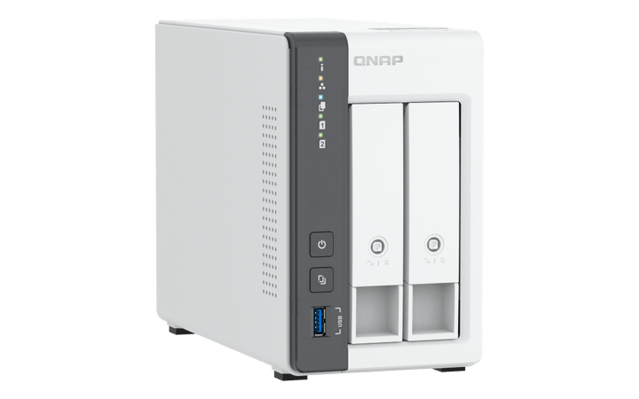 QNAP TS - 216G 2 - Bay 2.5GbE AI Tower NAS - ACE Peripherals