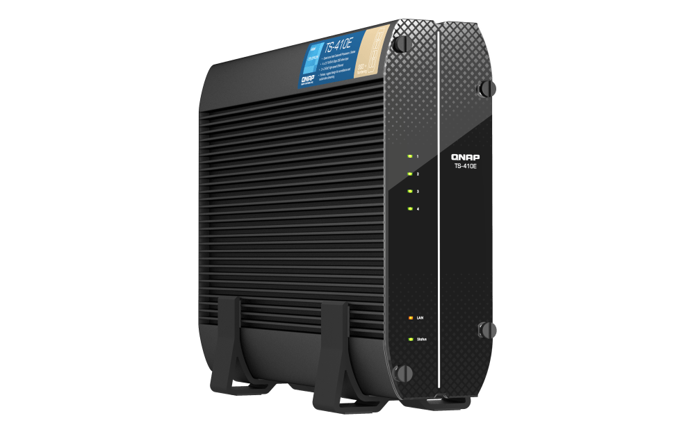 QNAP TS - 410 4 - Bay 2.5GbE/5GbE HDMI SSD Fanless Silent All - Flash NAS - ACE Peripherals