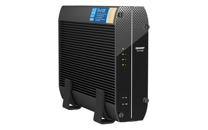 QNAP TS - 410 4 - Bay 2.5GbE/5GbE HDMI SSD Fanless Silent All - Flash NAS - ACE Peripherals