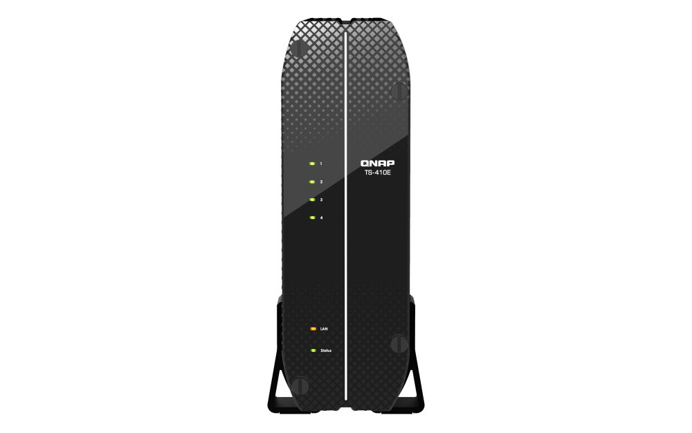 QNAP TS - 410 4 - Bay 2.5GbE/5GbE HDMI SSD Fanless Silent All - Flash NAS - ACE Peripherals