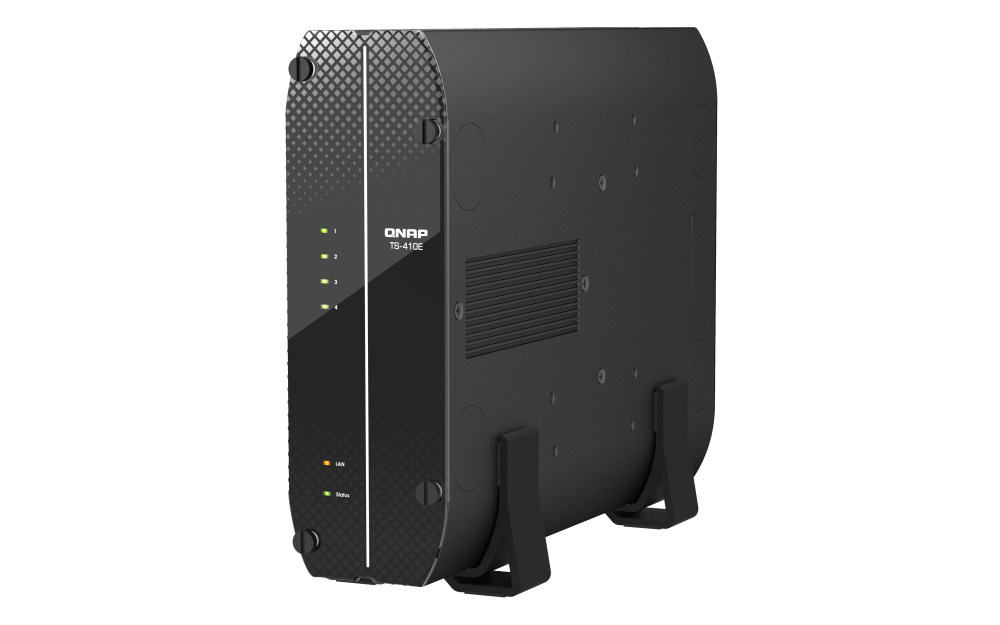 QNAP TS - 410 4 - Bay 2.5GbE/5GbE HDMI SSD Fanless Silent All - Flash NAS - ACE Peripherals