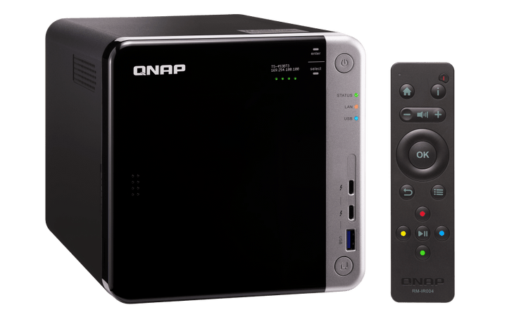 QNAP TS - 453BT3 4 - Bay Thunderbolt 10GbE Tower NAS - ACE Peripherals