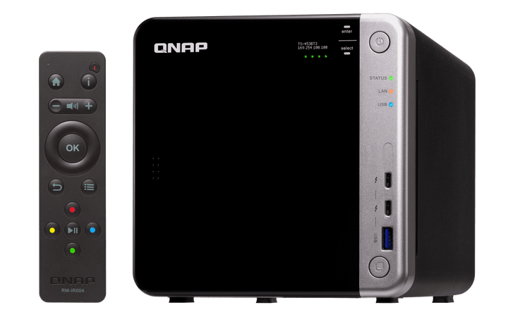 QNAP TS - 453BT3 4 - Bay Thunderbolt 10GbE Tower NAS - ACE Peripherals