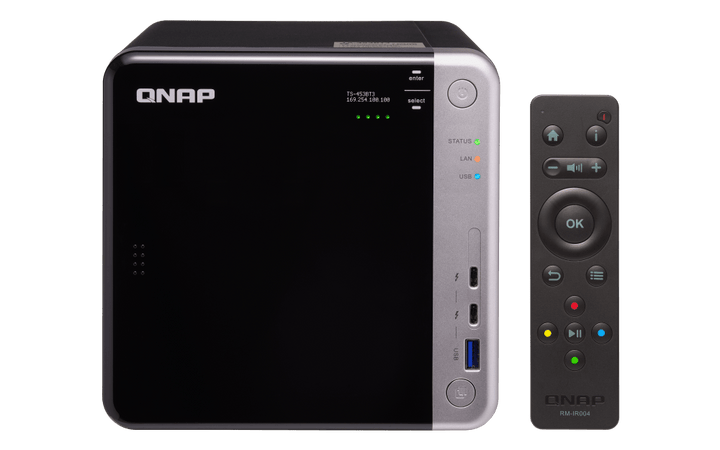 QNAP TS - 453BT3 4 - Bay Thunderbolt 10GbE Tower NAS - ACE Peripherals