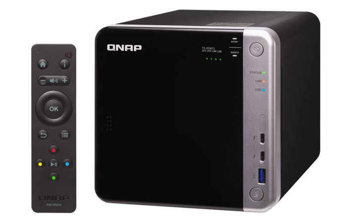 QNAP TS - 453BT3 4 - Bay Thunderbolt 10GbE Tower NAS - ACE Peripherals