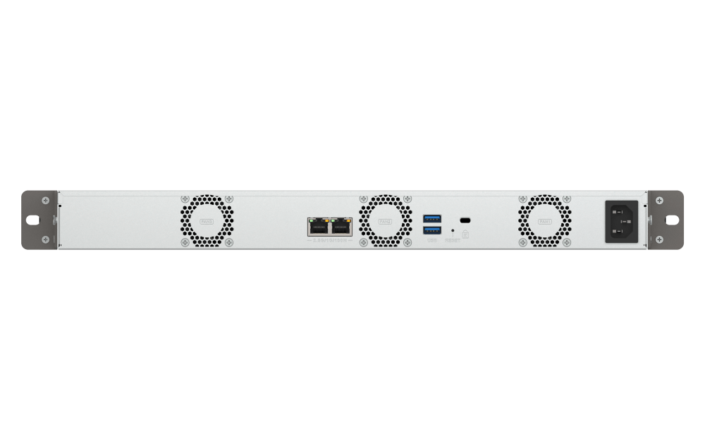 QNAP TS - h433eU 4 - Bay Compact 1U Short - Depth Rackmount NAS - ACE Peripherals