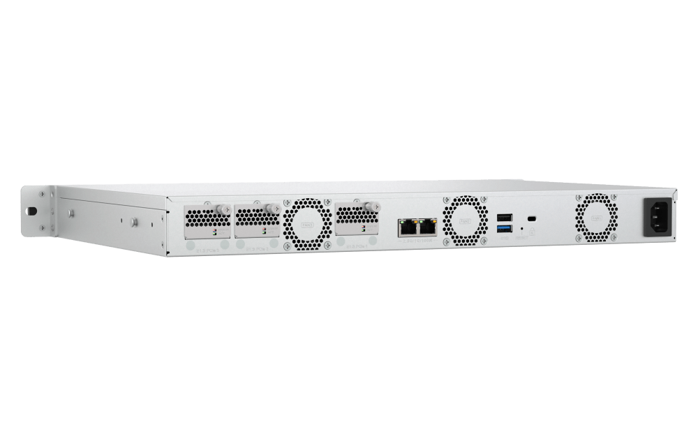 QNAP TS - h765eU 7 - Bay Compact 1U Short - Depth Rackmount NAS - ACE Peripherals