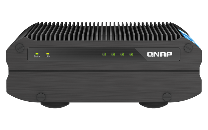 QNAP TS - i410X 4 - Bay 10GbE HDMI SSD Fanless Industrial All - Flash NAS - ACE Peripherals