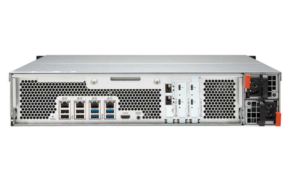 QNAP TVS - 1582TU 15 - Bay Thunderbolt 10GbE HDMI Rackmount NAS - ACE Peripherals