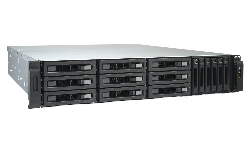QNAP TVS - 1582TU 15 - Bay Thunderbolt 10GbE HDMI Rackmount NAS - ACE Peripherals