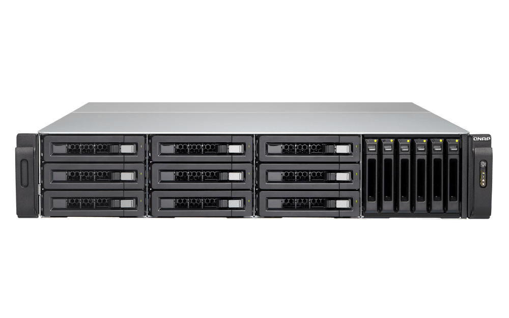QNAP TVS - 1582TU 15 - Bay Thunderbolt 10GbE HDMI Rackmount NAS - ACE Peripherals