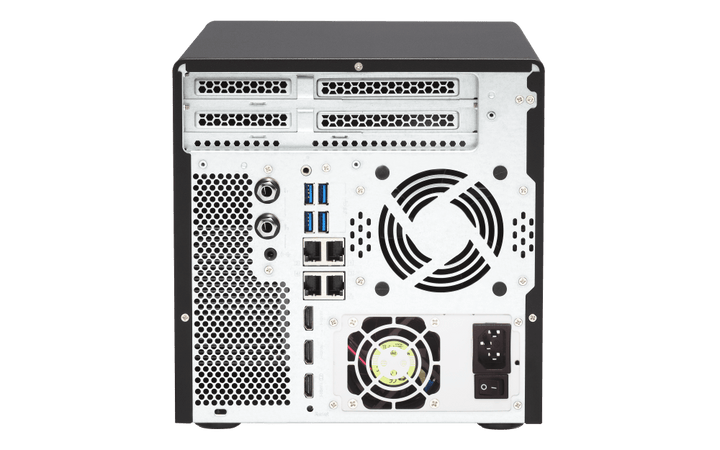 QNAP TVS - 682 6 - Bay NVMe SSD HDD HDMI Tower NAS - ACE Peripherals