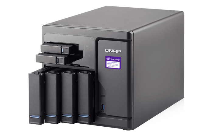 QNAP TVS - 682 6 - Bay NVMe SSD HDD HDMI Tower NAS - ACE Peripherals