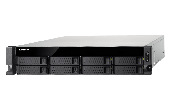 QNAP TVS - 872XU - RP 8 - Bay 10GbE HDMI Rackmount NAS - ACE Peripherals