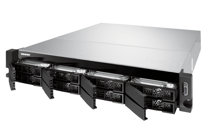 QNAP TVS - 872XU - RP 8 - Bay 10GbE HDMI Rackmount NAS - ACE Peripherals