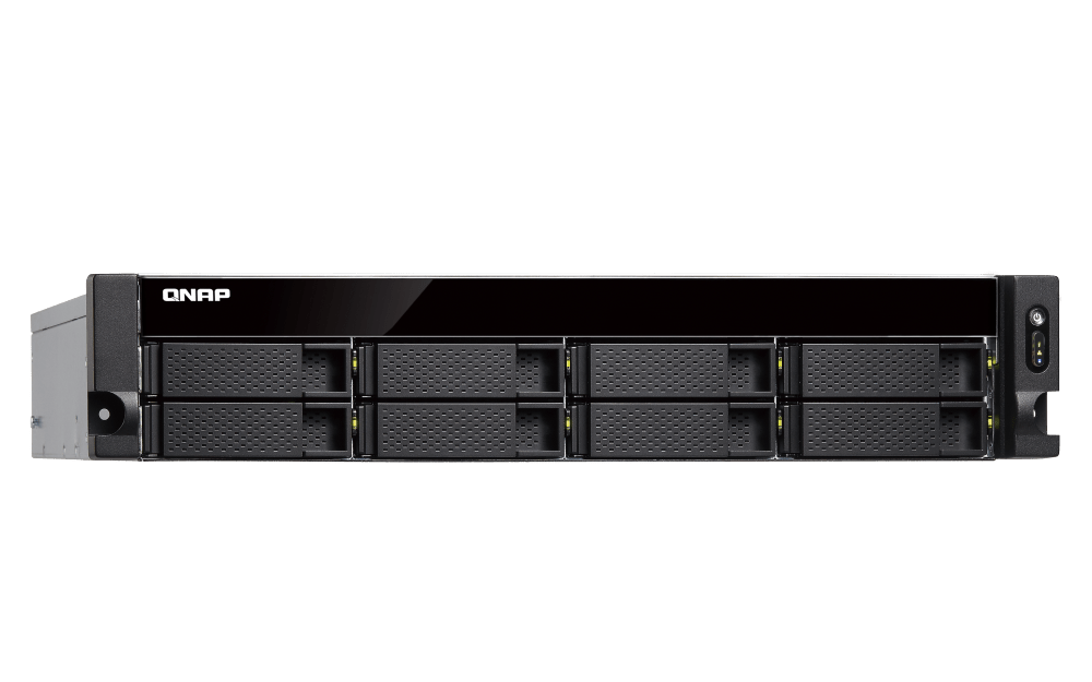 QNAP TVS - 872XU - RP 8 - Bay 10GbE HDMI Rackmount NAS - ACE Peripherals
