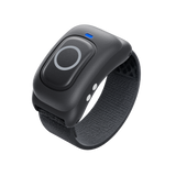 Insta360 Ring Remote angled front view with ring strap