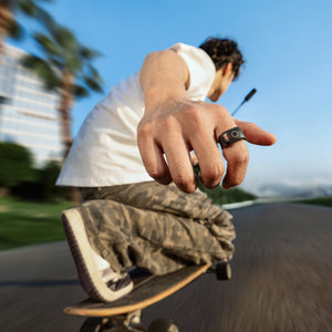 Insta360 Ring Remote finger-worn control scene