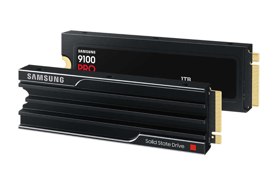 Samsung 9100 PRO with Heatsink PCIe 5.0 NVMe SSD - ACE Peripherals