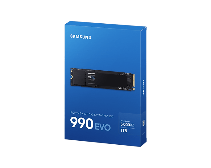 Samsung 990 EVO PCIe 4.0 NVMe M.2 SSD - ACE Peripherals