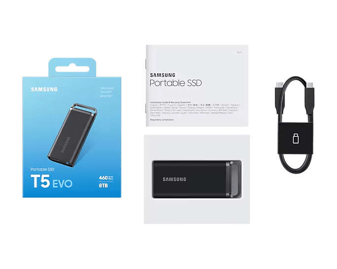 T5 Evo Samsung 500gb Portable Ssd T5 Samsung T5 EVO Portable SSD