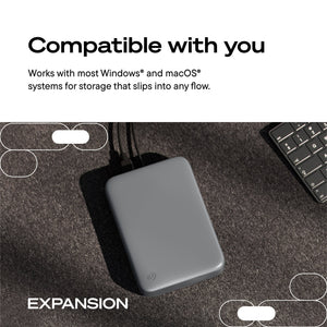Seagate Expansion Desktop USB-C External Hard Drive - ACE Peripherals