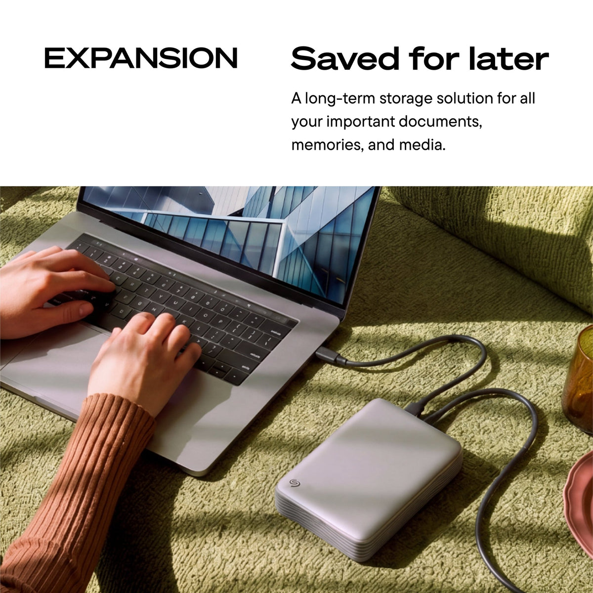 Seagate Expansion Desktop USB-C External Hard Drive - ACE Peripherals