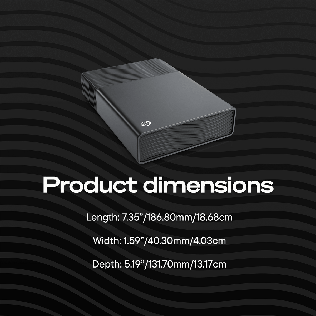 Seagate One Touch Desktop USB-C External Hard Drive - ACE Peripherals