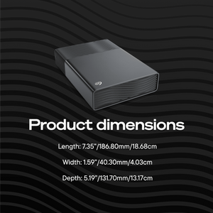 Seagate One Touch Desktop USB-C External Hard Drive - ACE Peripherals