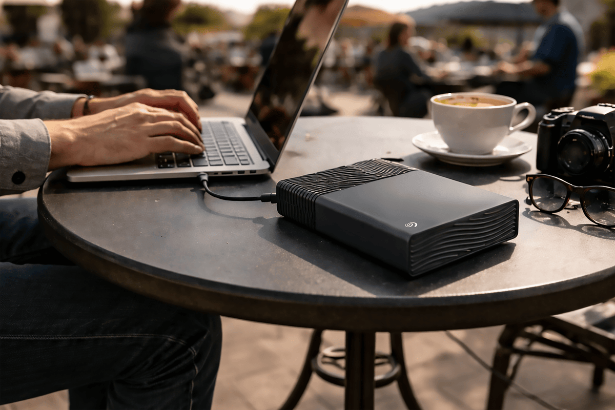 Seagate One Touch Desktop USB-C External Hard Drive - ACE Peripherals
