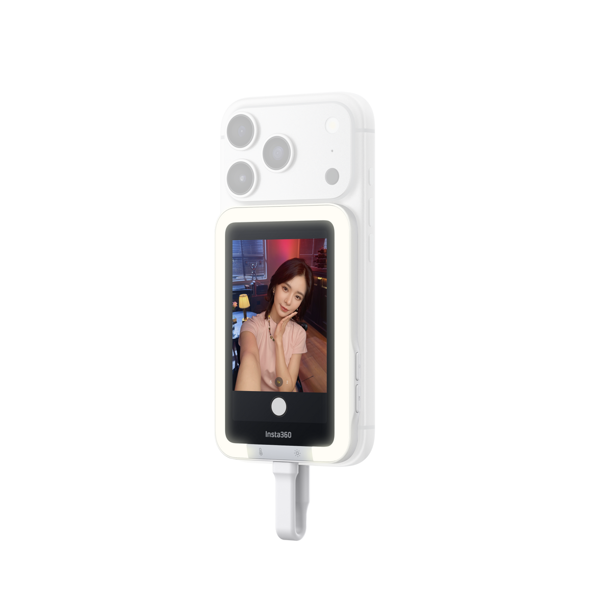 Insta360 Snap Selfie Screen with Light Selfie Screen with Light 2