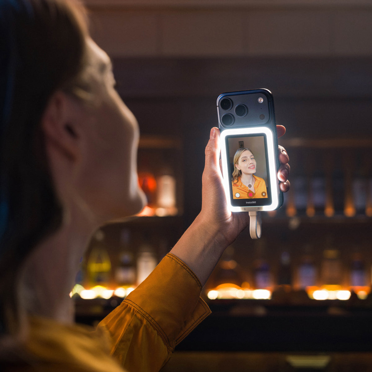 Insta360 Snap Selfie Screen with Light Selfie Screen with Light 4